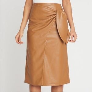 Choosy Tan Skirt, Size XL